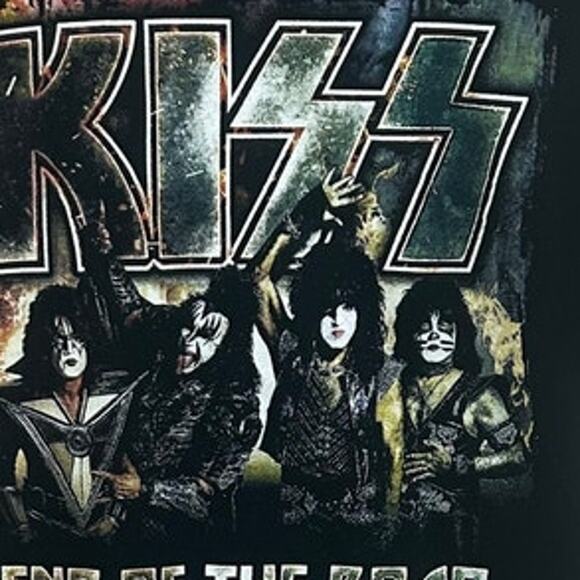 KISS 2019 World Tour Black Band Tee size M - Picture 5 of 9